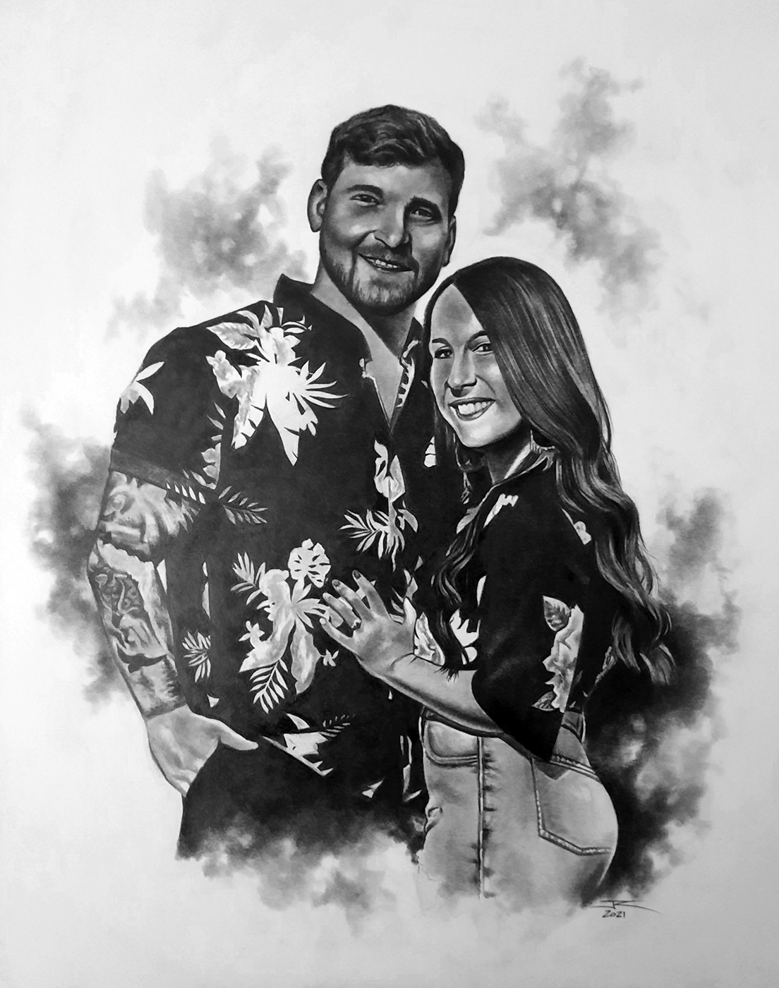 A man and woman.